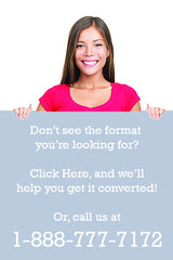 Don't See Your Media Format?