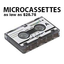 Micro / Mini Cassette Tape Digitizing