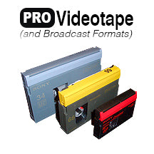 Professional / Broadcast Video Transfer