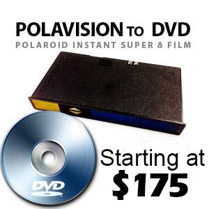 Polavision (Polaroid) Home Movie Film Transfer