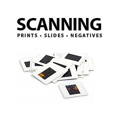 Photo, Slide, Negative and Poster Size Scanning