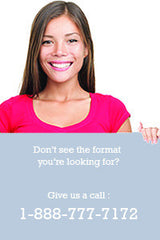Don't See Your Media Format?
