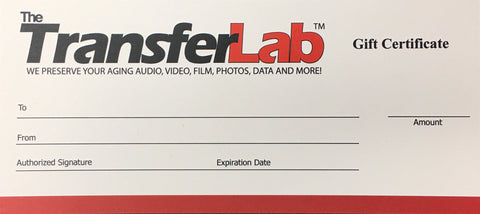 Gift Certificate